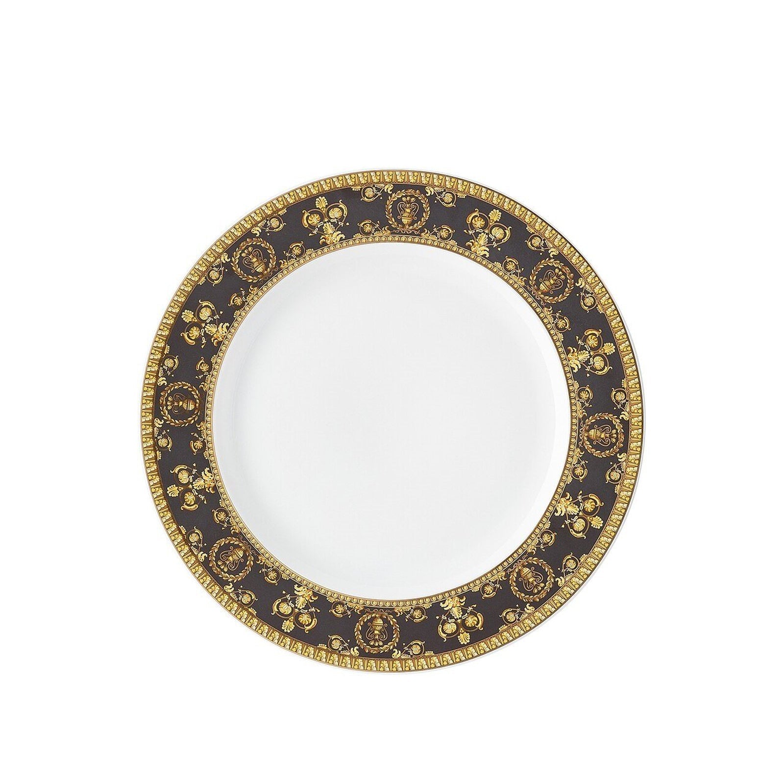 Versace I Love Baroque Nero Salad Plate