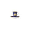 Versace Medusa AD Cup & Saucer - Blue