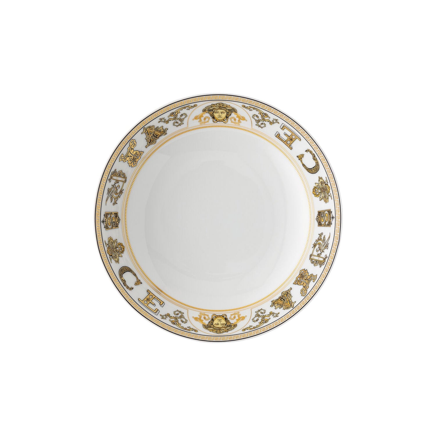 Versace Virtus Gala Rim Soup - White