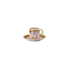 Versace Medusa Amplified AD Cup & Saucer - Pink Coin