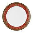 Versace Medusa Red Modern Dinner Plate