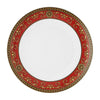 Versace Medusa Red Modern Dinner Plate