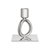 Christofle Vertigo Silver-Plated Candelabra Candlestick