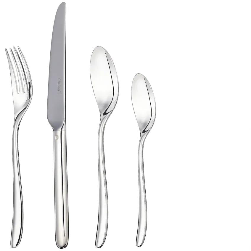Christofle Mood Silver-Plated Medium Individual Flatware Set