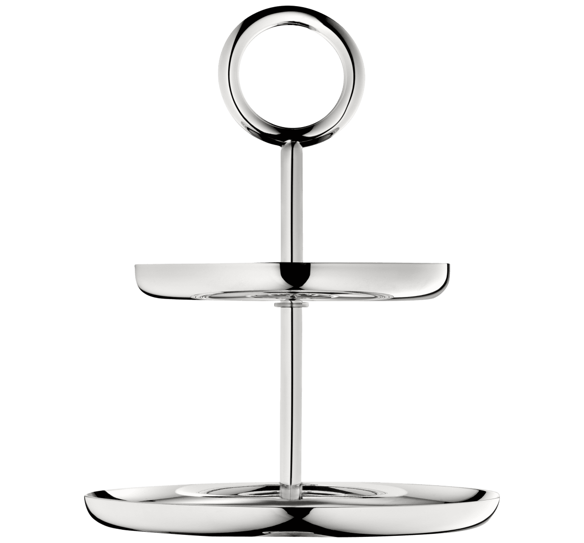 Christofle Vertigo Silver-Plated Dessert Stand