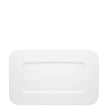 Vista Alegre Silk Road White Rectangular Plate