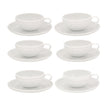 Vista Alegre Ornament Tea Cup & Saucer By Sam Baron - Set of 6