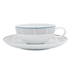 Vista Alegre Orquestra Tea Cup And Saucer Blue By David Raffoul and Nicolas Moussallem