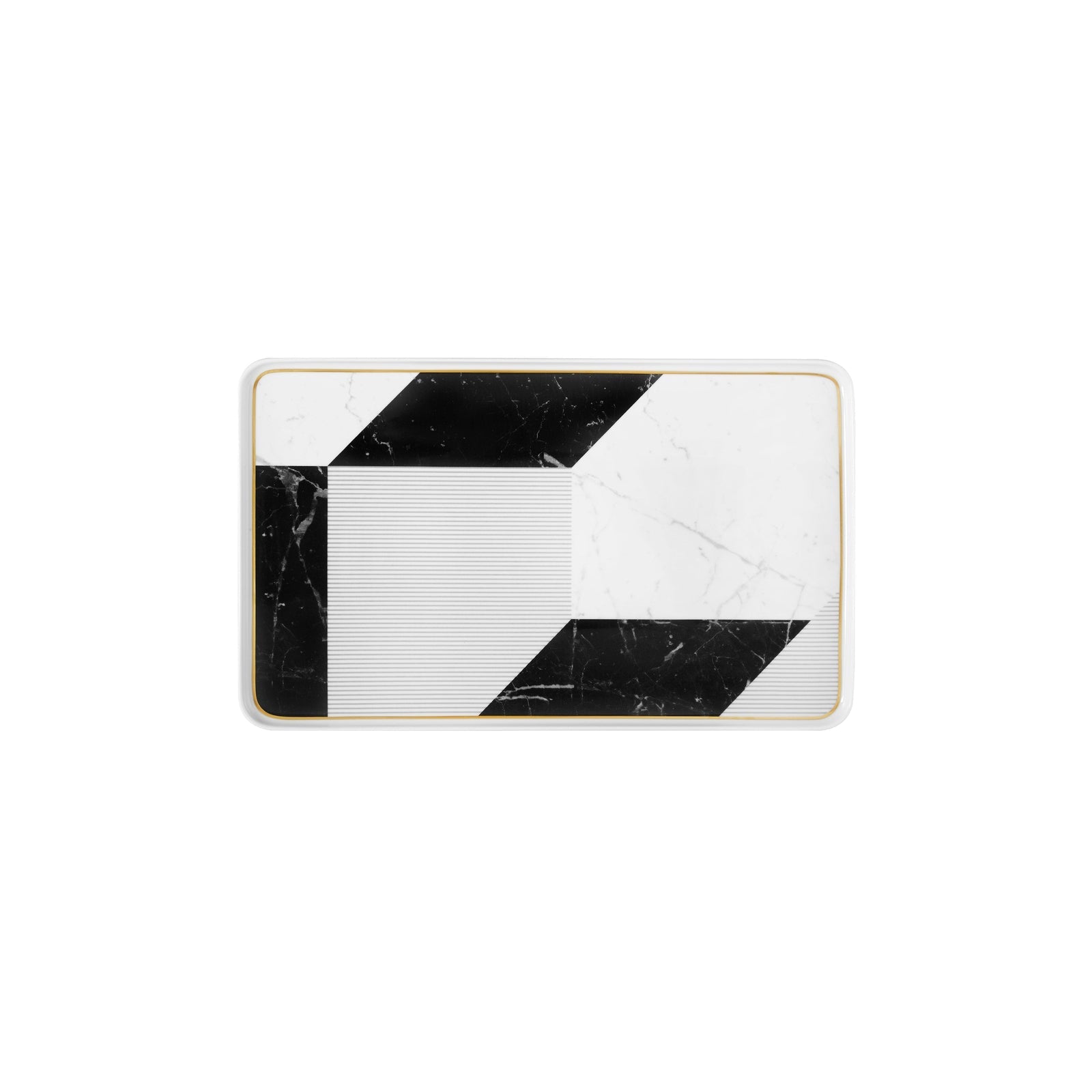 Vista Alegre Carrara Rectangular Platter By Coline le Corre