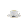 Vista Alegre Carrara Tea Cup And Saucer By Coline le Corre
