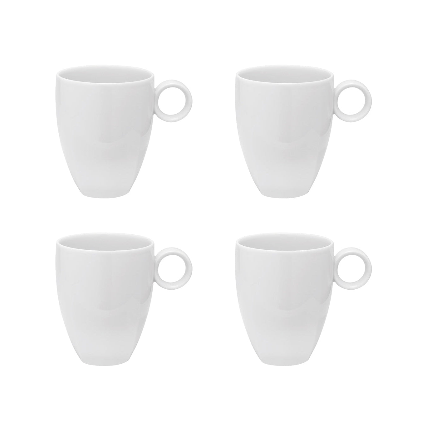 Vista Alegre Carre White Mug By Vista Alegre