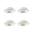 Vista Alegre Domo Gold Tea Cup And Saucer