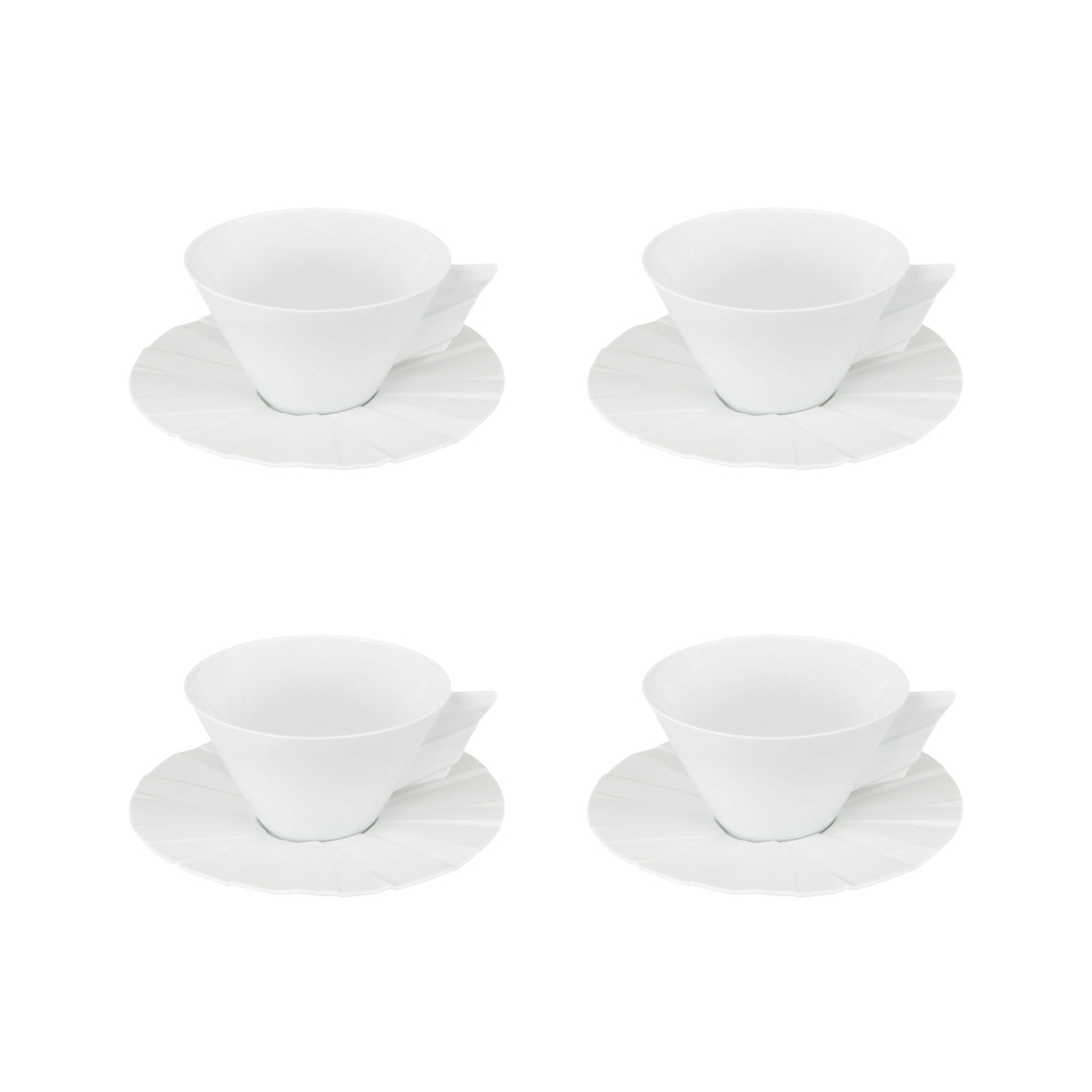 Vista Alegre Matrix Tea Cup And Saucer By Bartek Mejor/ Bartek Mejor