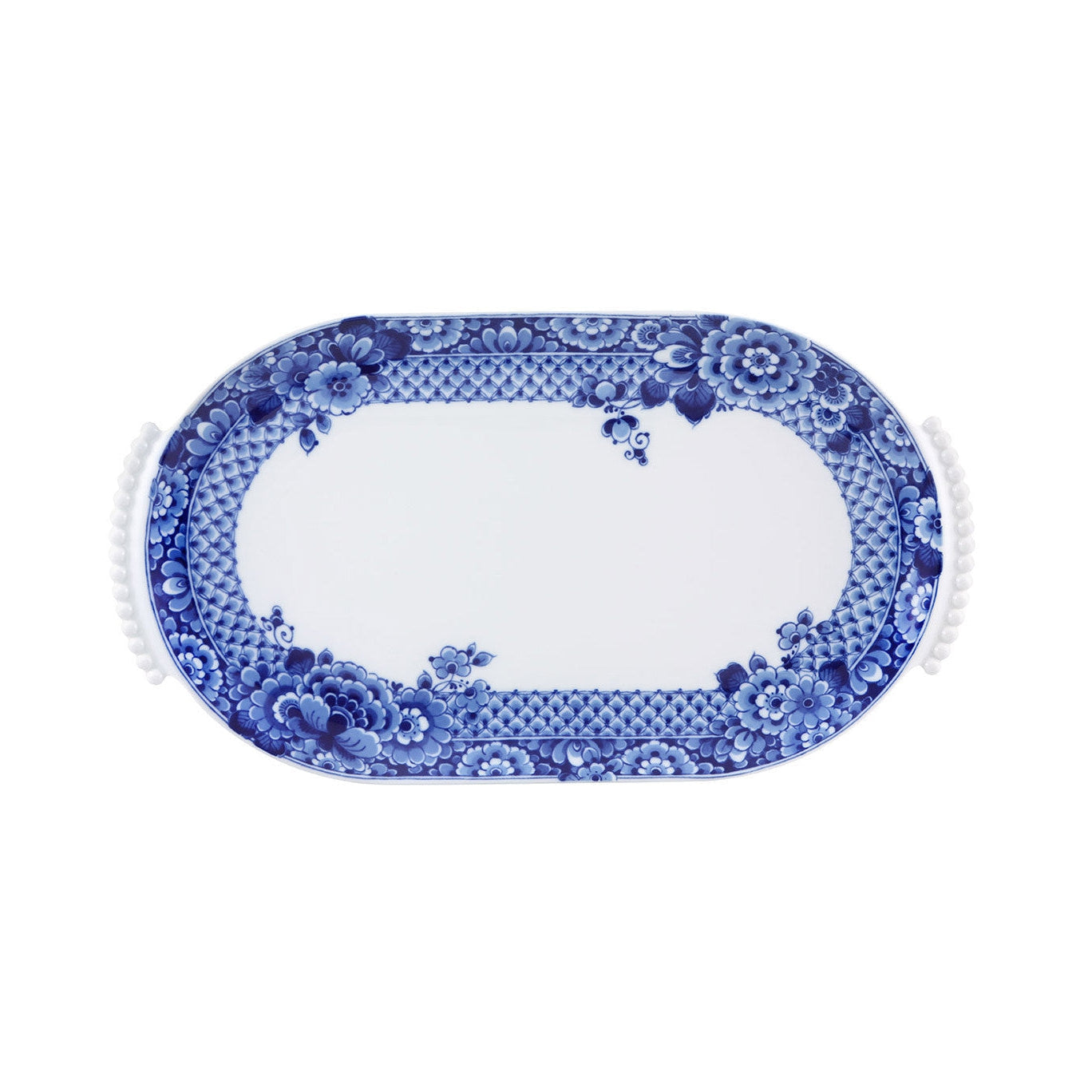 Vista Alegre Blue Ming Large Oval Platter By Marcel Wanders