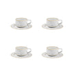 Vista Alegre Carrara Tea Cup And Saucer By Coline le Corre