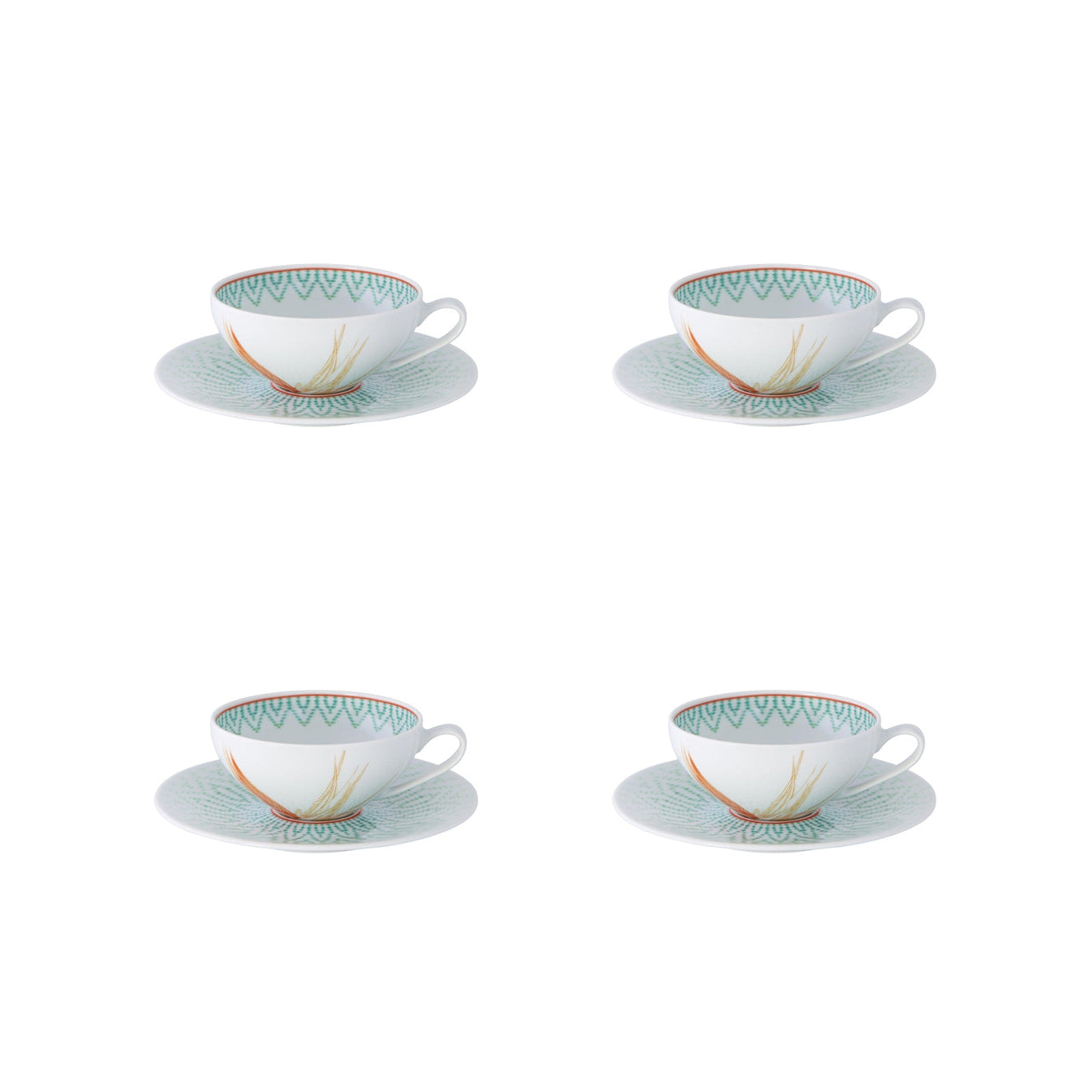 Vista Alegre Fiji Tea Cup And Saucer