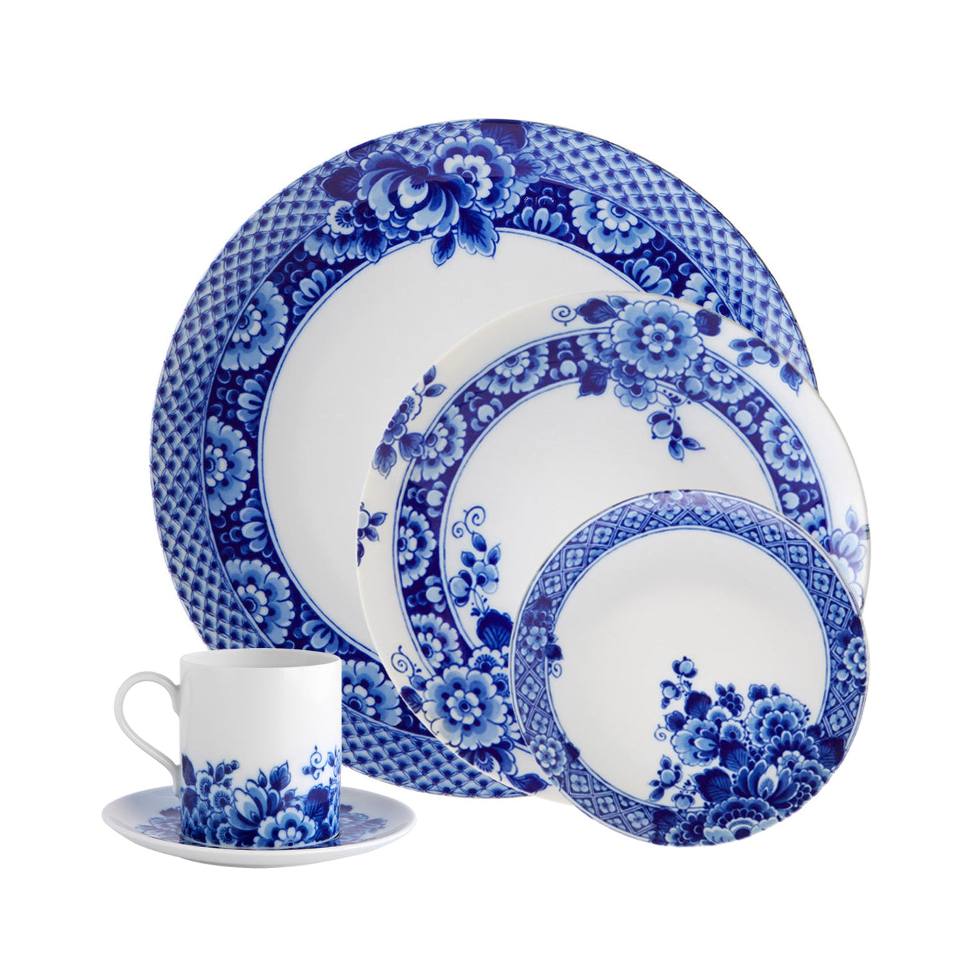 Vista Alegre Blue Ming Set of 20 Plate Pieces