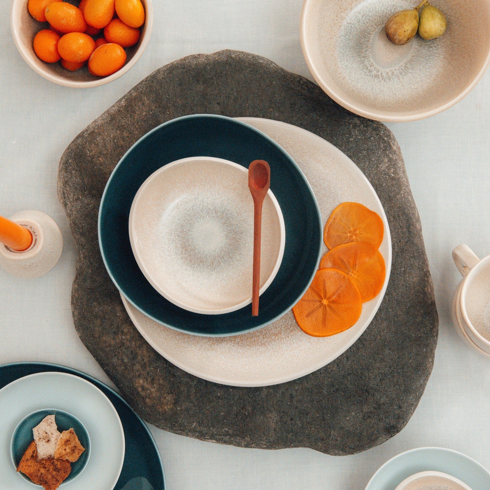 Rosenthal Junto - Dune Stoneware Bread & Butter Plate Flat