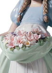 Lladro Bountiful Blossoms Girl Figurine