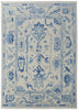 Feizy Karina 69G7F Rug in Ivory/Blue