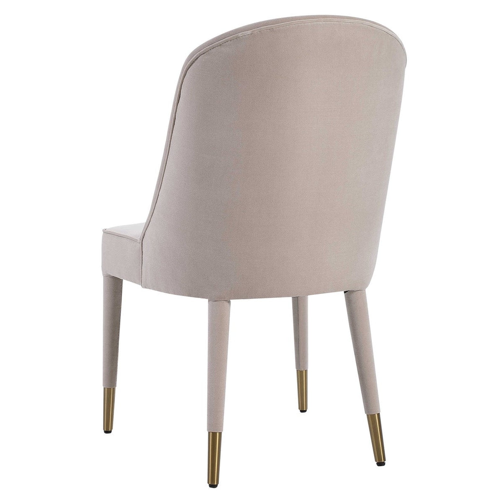 Uttermost Brie Armless Chair, Champagne Set Of 2