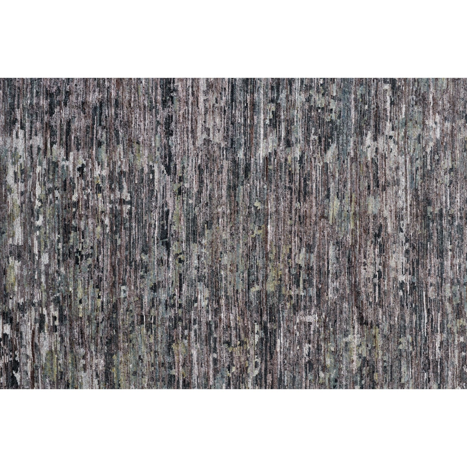 Feizy Conroe 6823F Modern Abstract in Blue/Gray