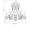 Baccarat Zénith Black Chandelier