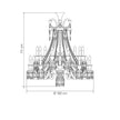 Baccarat Zénith Black Chandelier