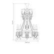 Baccarat Zénith Black Chandelier