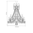 Baccarat Zénith Black Chandelier