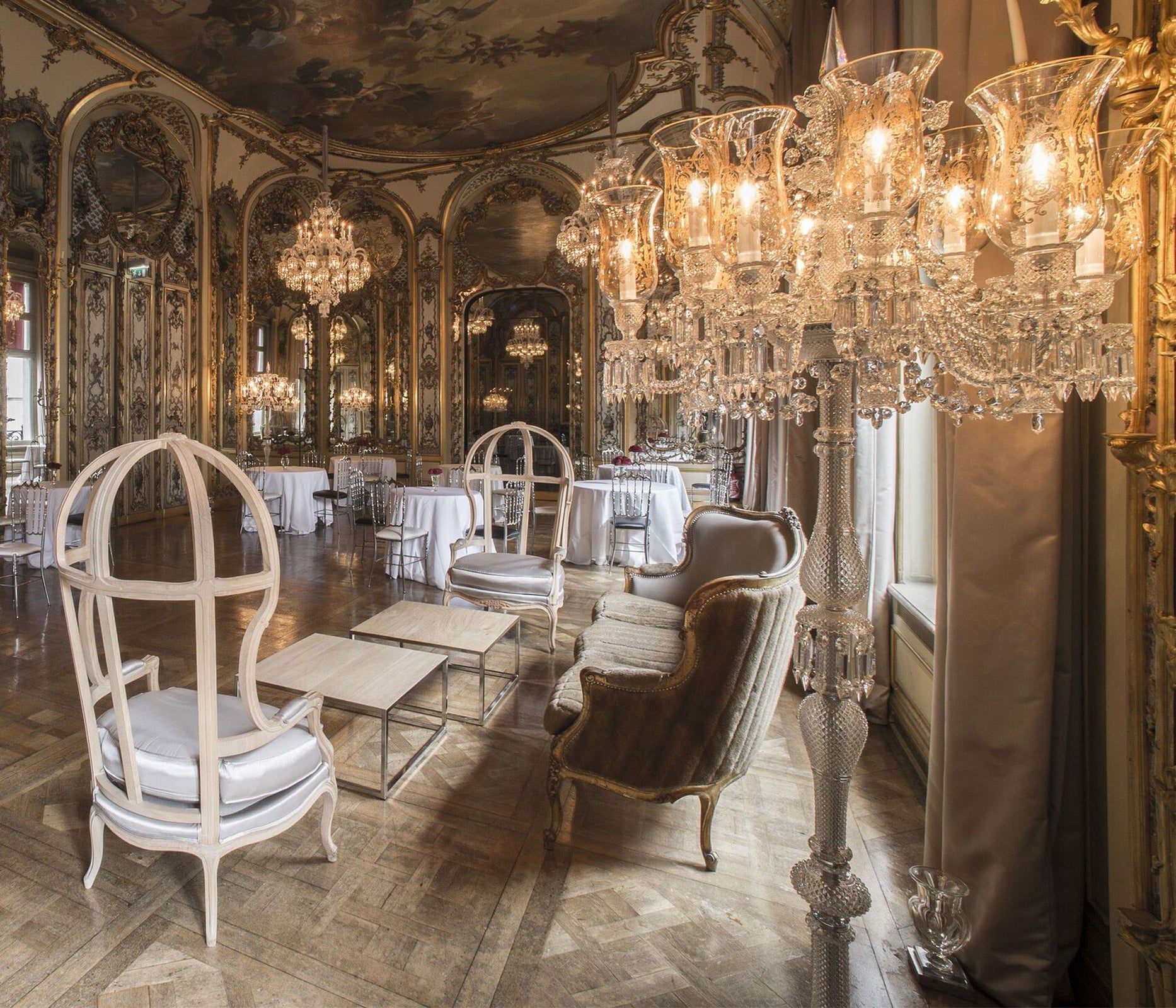 Baccarat Mille Nuits Floor Candelabrum