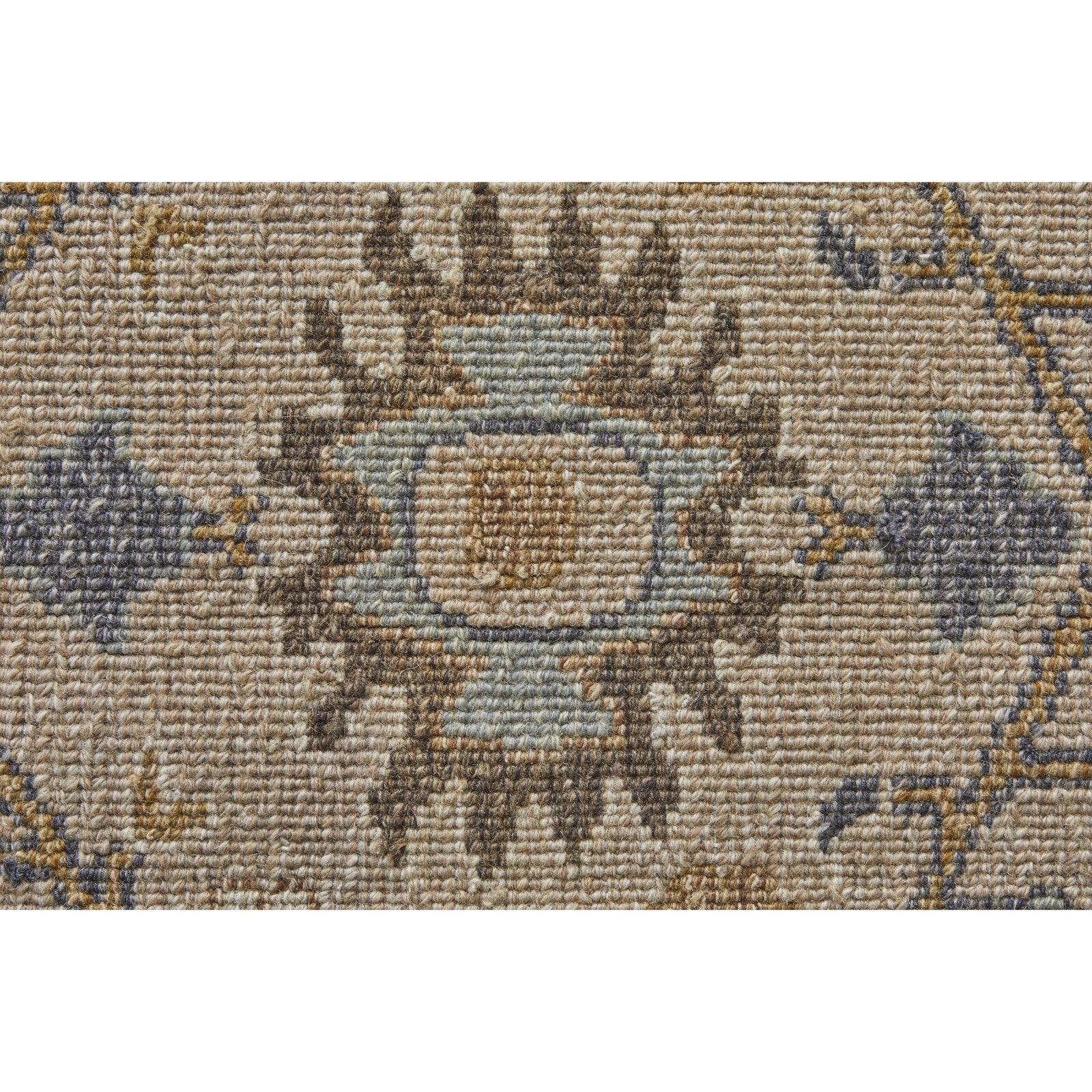 Feizy Corbitt 0613F Traditional Oriental in Tan/Blue/Gold