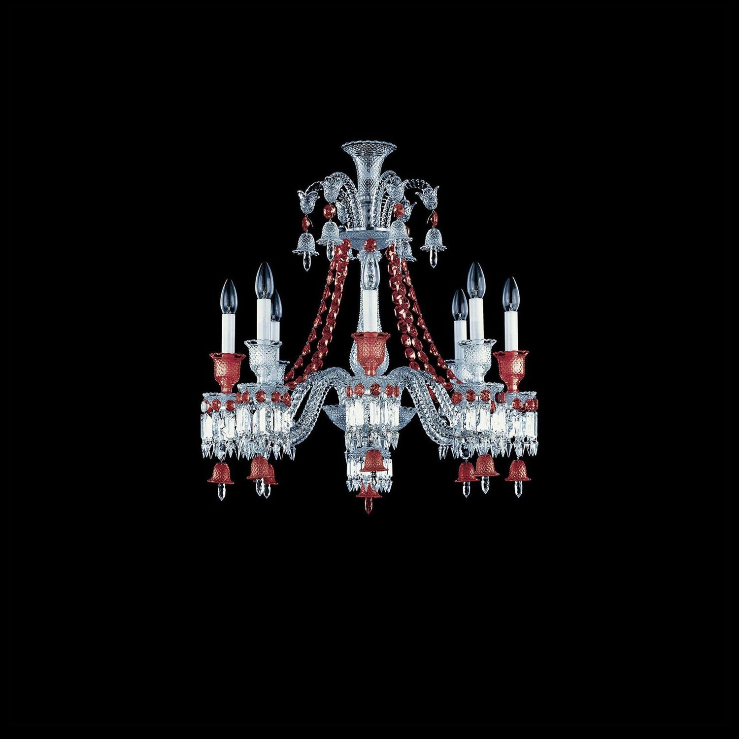 Baccarat Zénith Red Chandelier