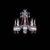 Baccarat Zénith Red Chandelier
