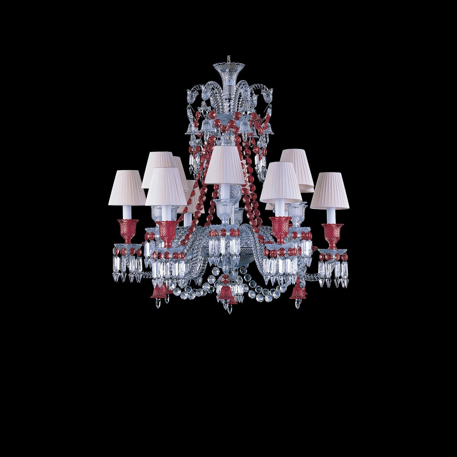 Baccarat Zénith Red Chandelier