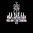 Baccarat Zénith Red Chandelier