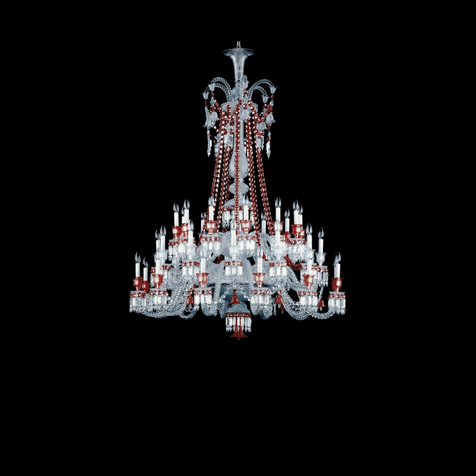 Baccarat Zénith Red Chandelier