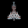 Baccarat Zénith Red Chandelier
