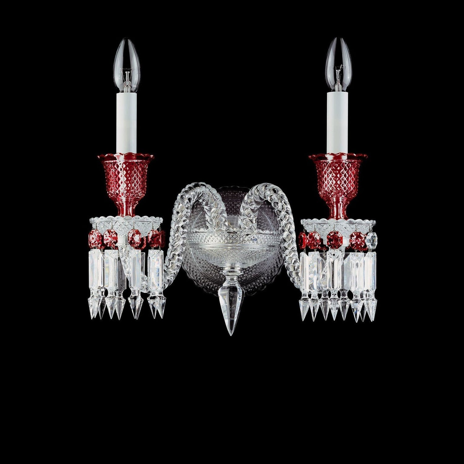Baccarat Zénith Red Wall Sconce