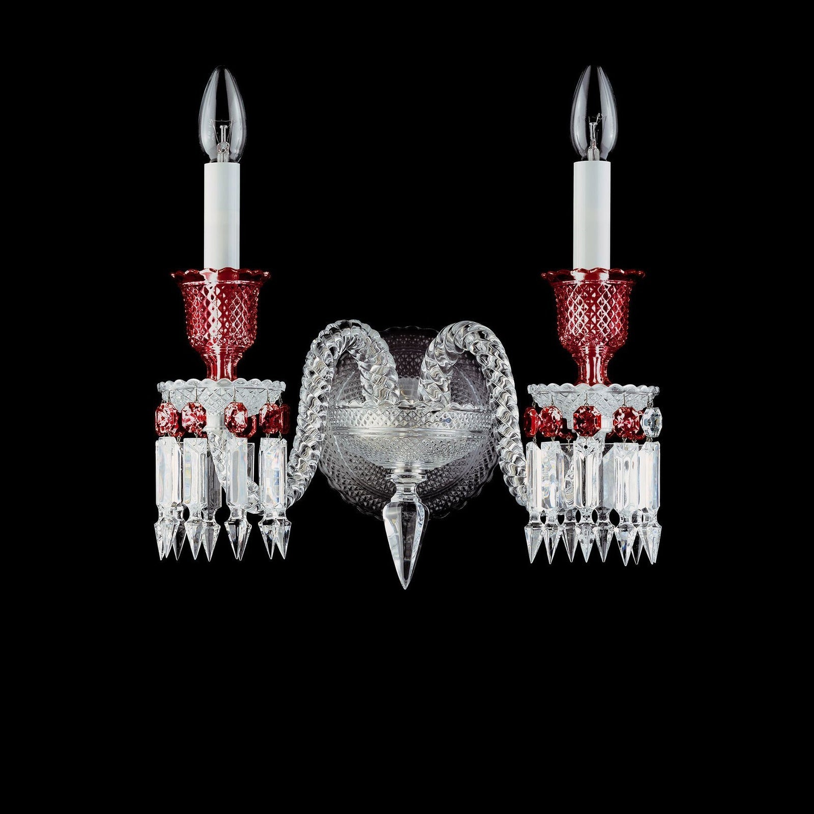 Baccarat Zénith Red Wall Sconce