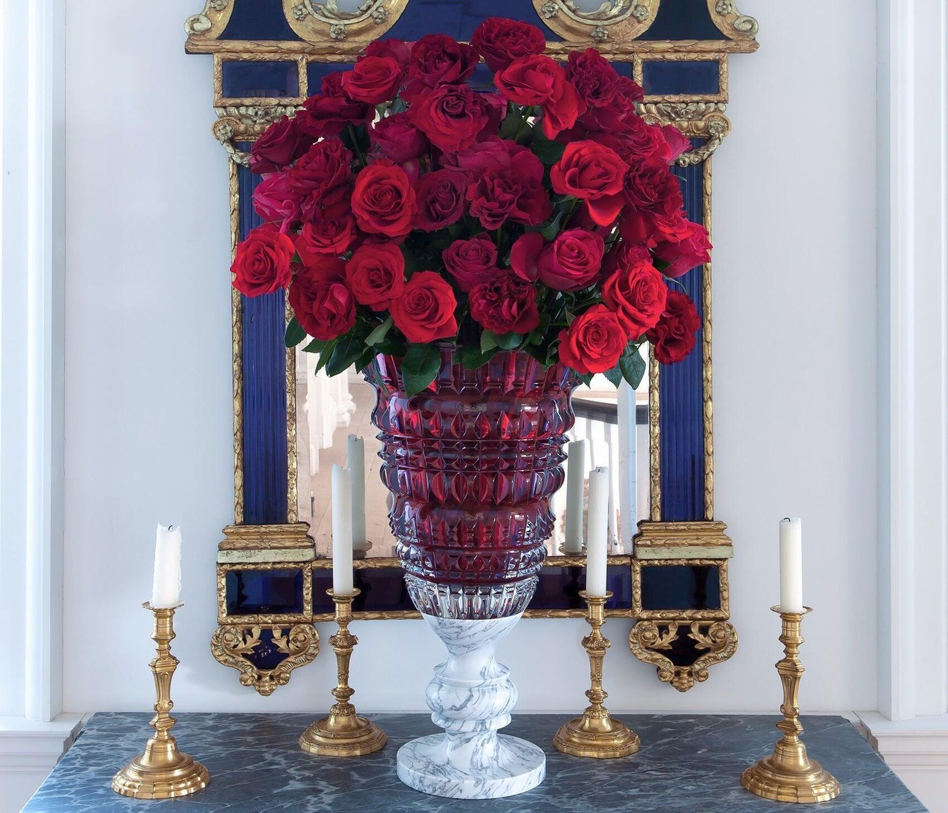 Baccarat New Antique Vase
