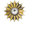 Baccarat Héritage Horloge Soleil Or