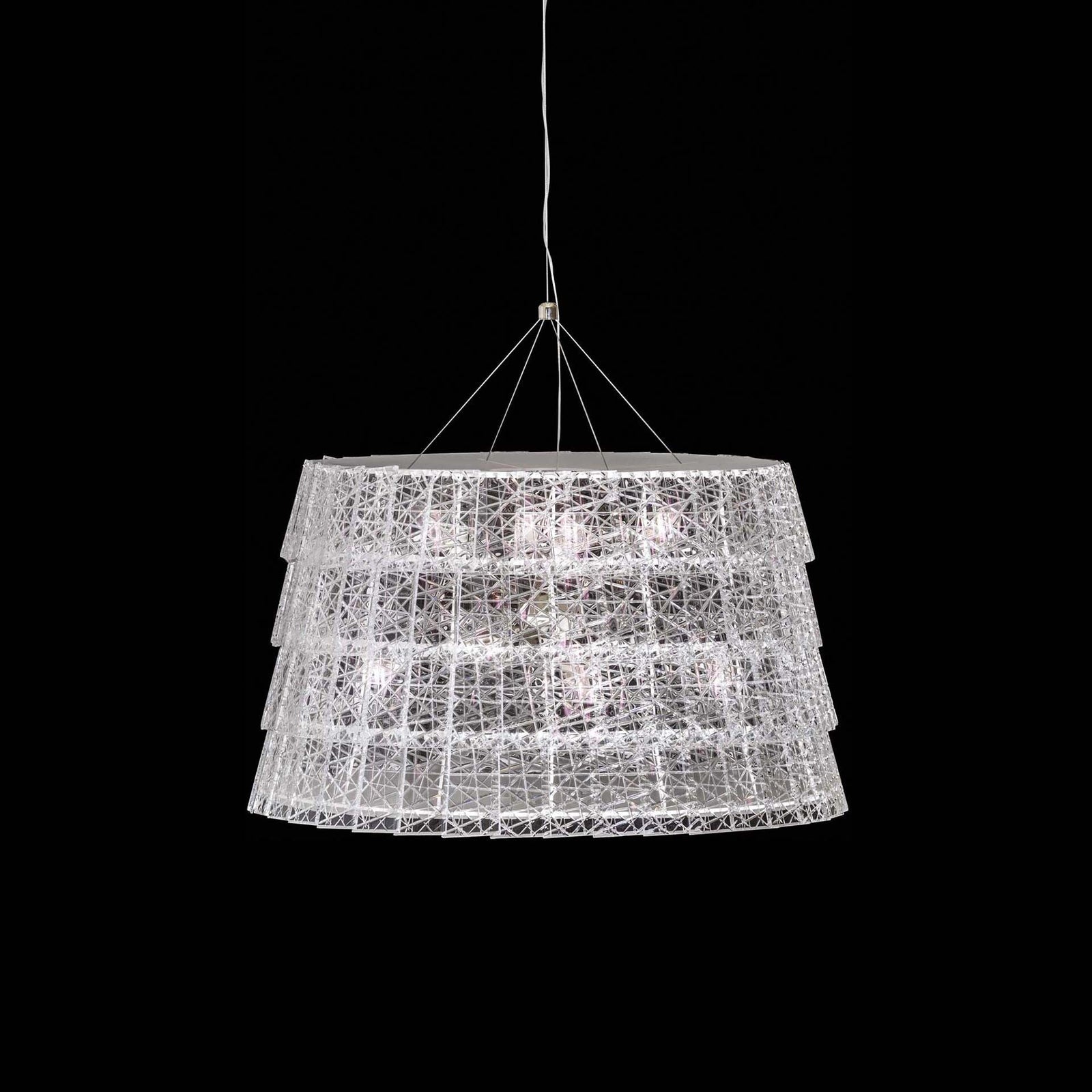 Baccarat Tuile De Cristal Chandelier