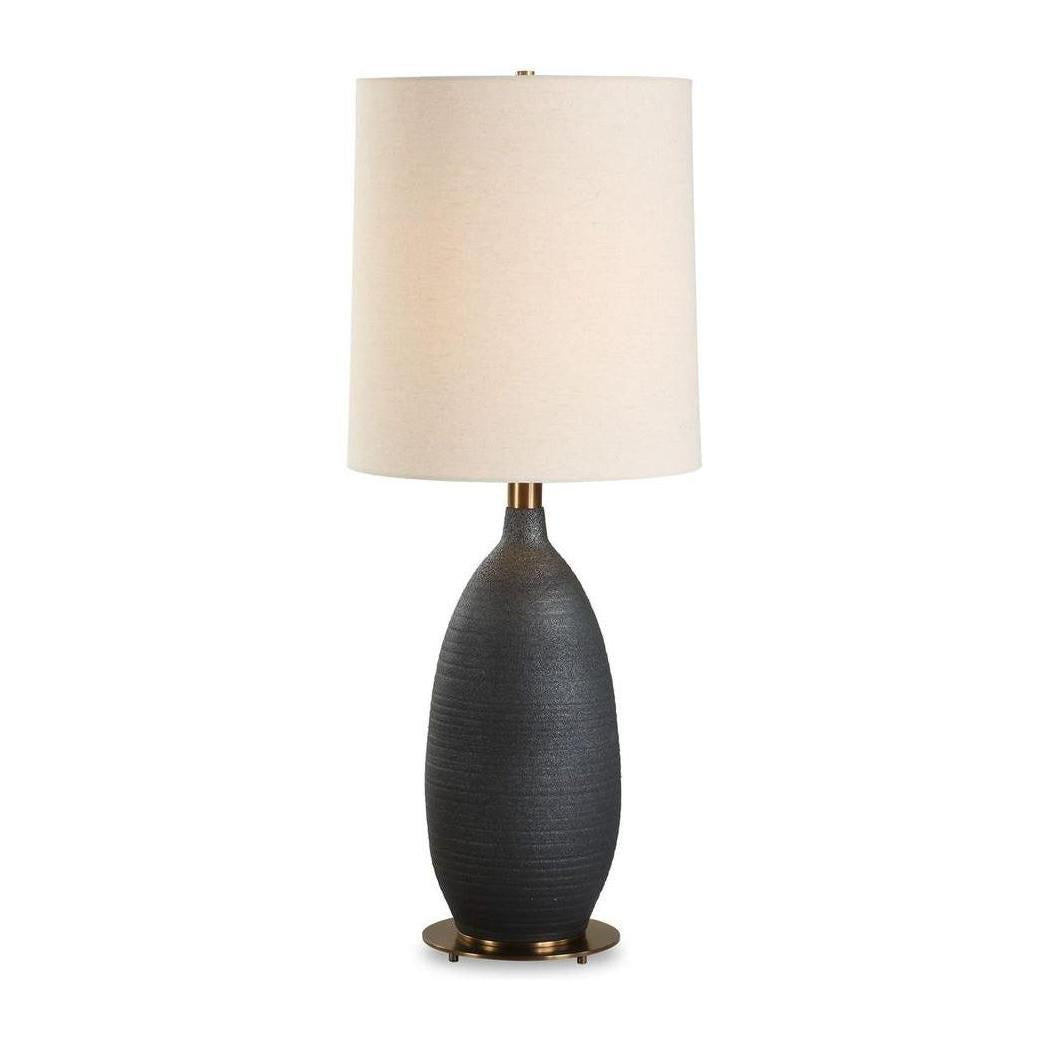 Uttermost Bower Matt Black Table Lamp