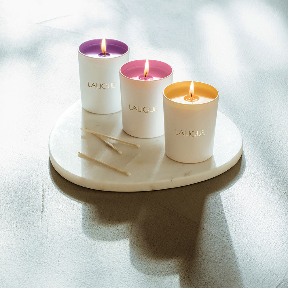 Lalique Les Compositions Parfumees Sweet Amber Scented Candle