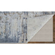 Feizy Laina 39GHF Transitional Abstract in Ivory/Gray/Blue