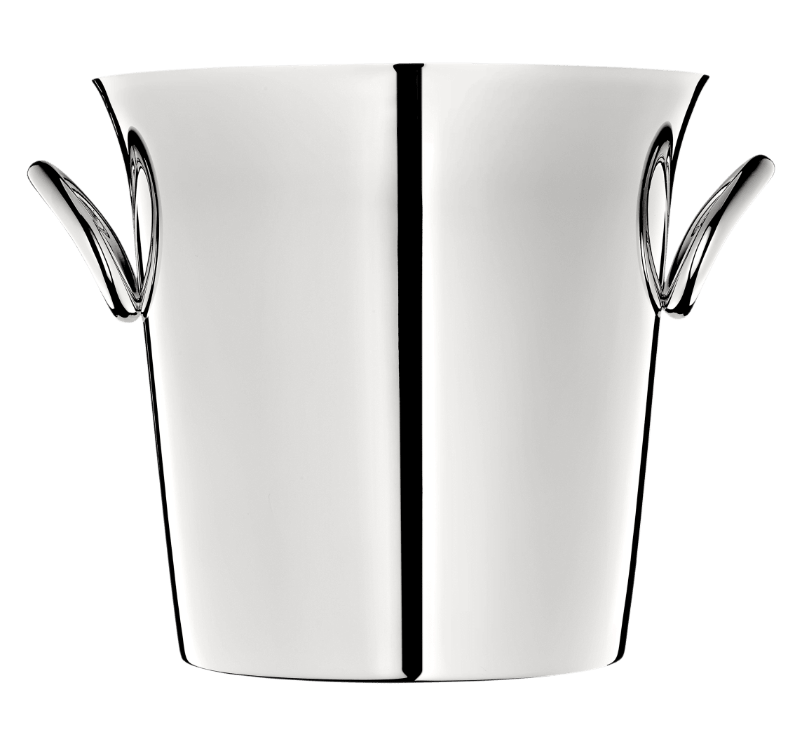 Christofle Vertigo Silver-Plated Champagne Cooler For Two Bottles