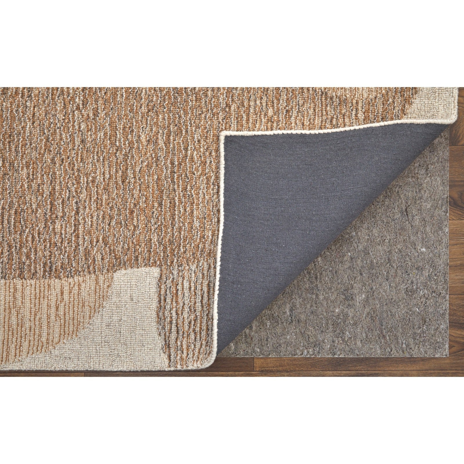 Feizy Pollock 8951F Modern Watercolor in Brown/Tan/Ivory