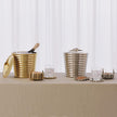 Global Views Brass Starburst Crown Coasters