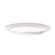 Haviland Illusion Oval Dish - Large - Lavender Platinum
